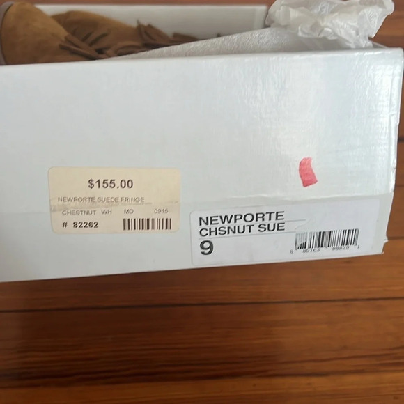 Steve Madden Tan Suede Fringe Heeled Boots - Picture 11 of 12